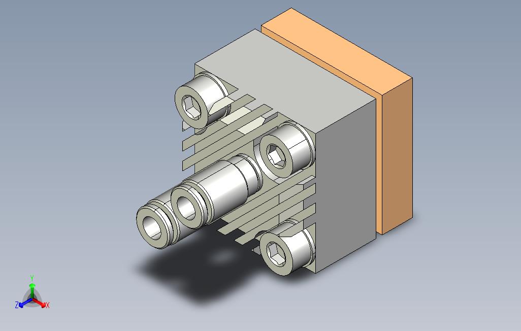 水冷系统2x2mm