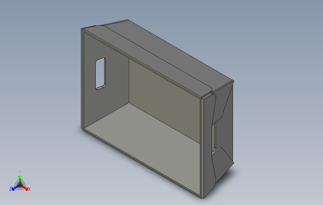 波纹塑料手提箱18X13英寸X6空间年龄