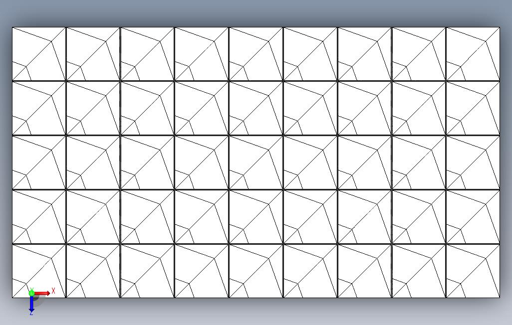 浴室瓷砖 俯视图