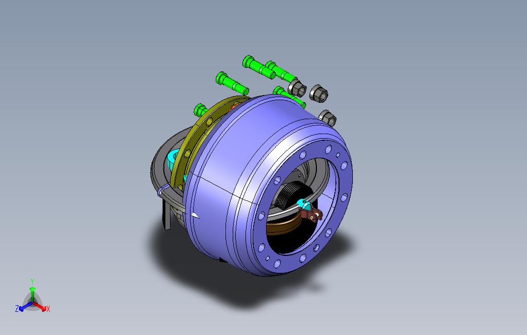 滚筒轴