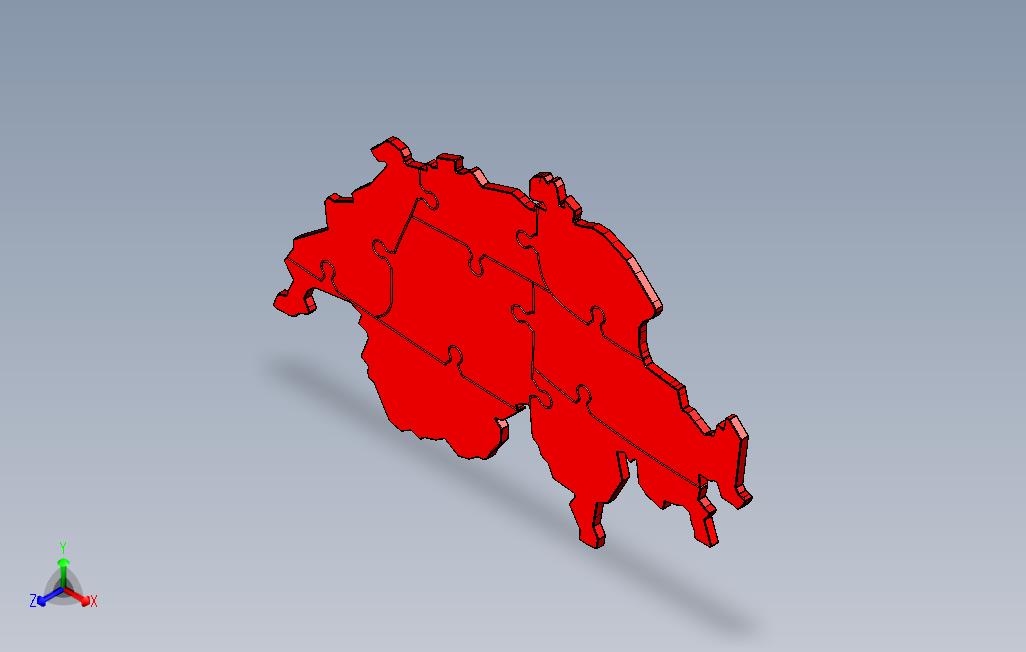 瑞士三维地图