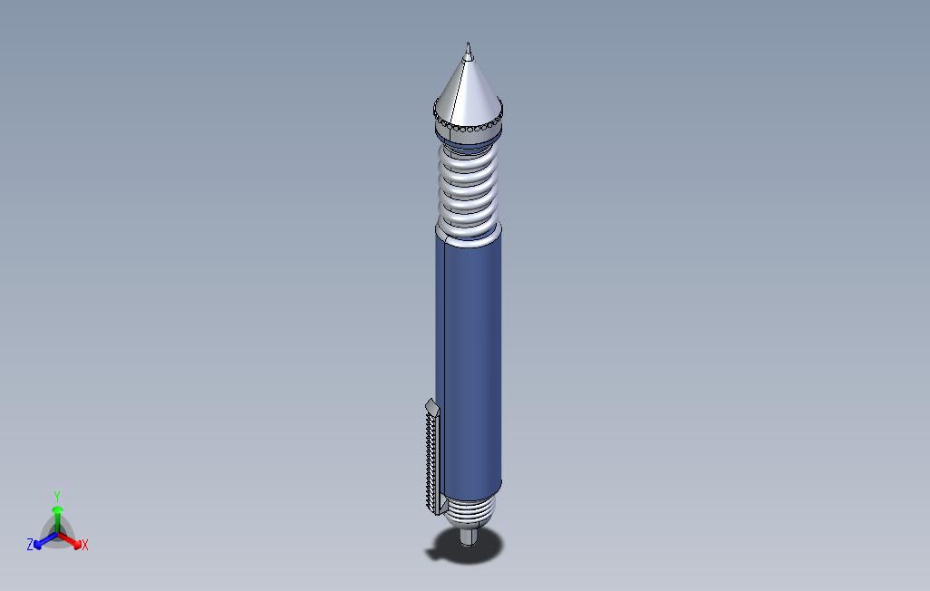 用proengineer设计的高级现代笔