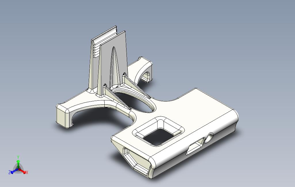 用于3D打印的GlxyS4仪表板支架