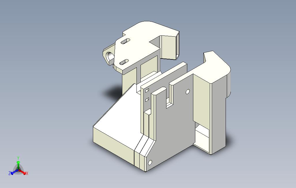 用于Ender3EnderCR1千分表支架的Sn1风扇导管