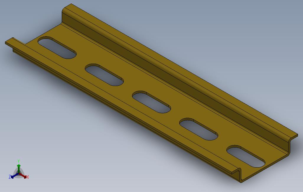 电动汽车零件DINRAILTS3mm