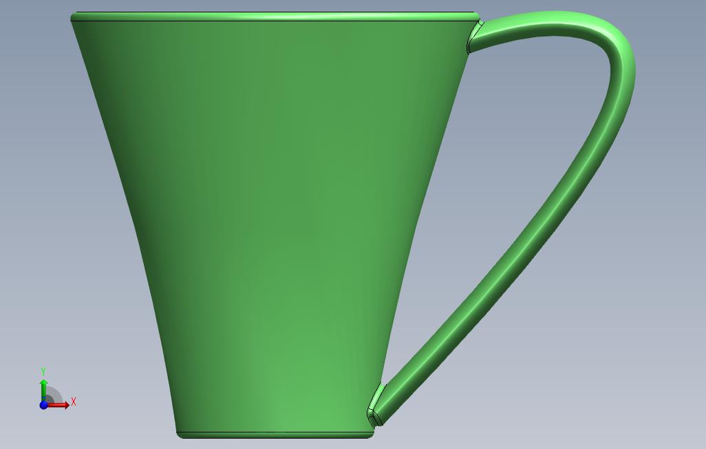 科夫杯 正面视图