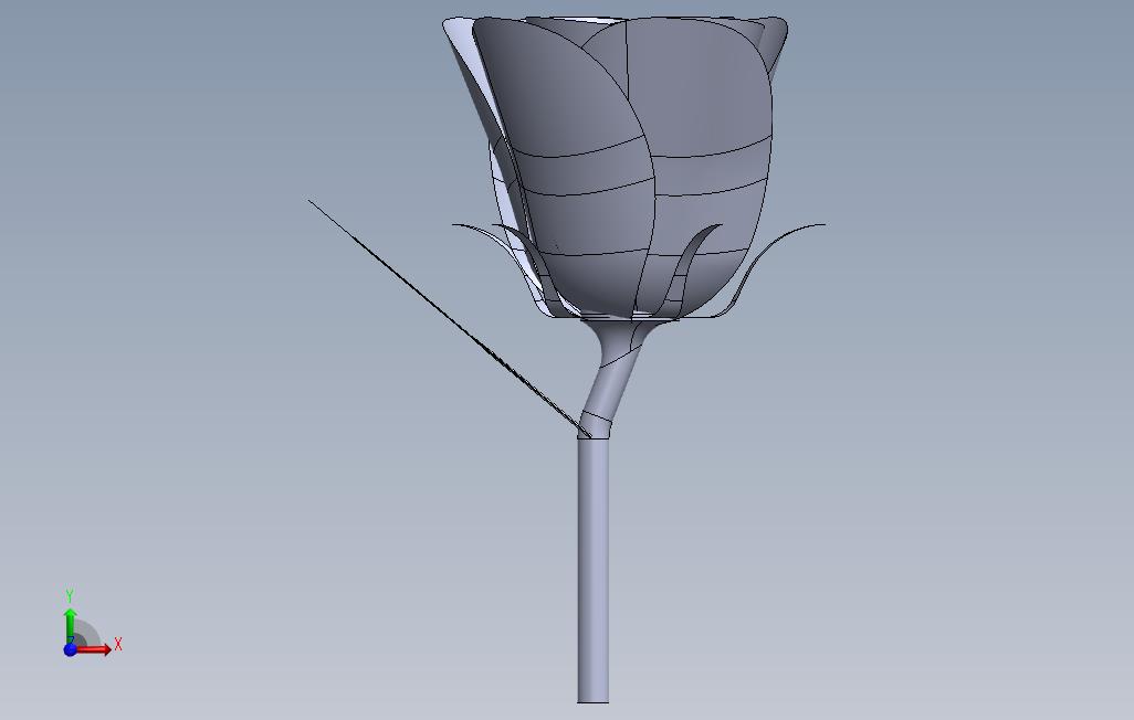 红玫瑰_SOLIDWORKS 2016_模型图纸免费下载 – 懒石网
