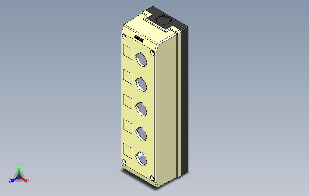 纽扣塑料盒22melex Iges 模型图纸免费下载 – 懒石网