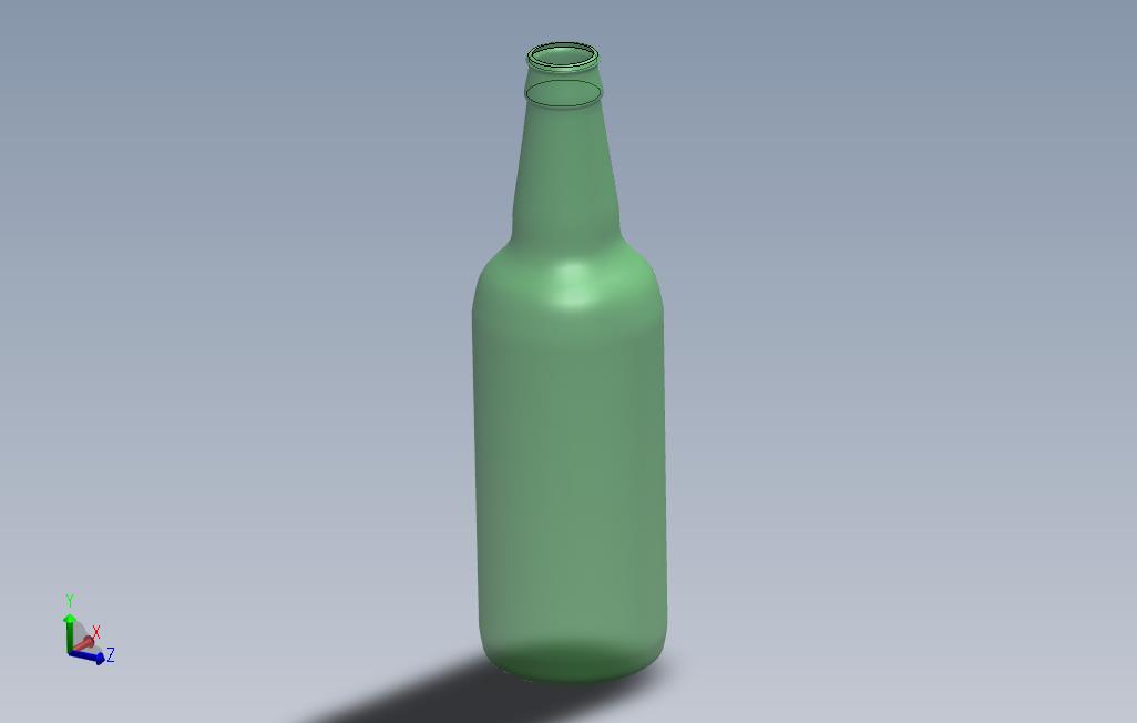 绿色玻璃瓶