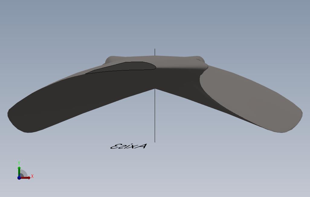 老虎电机26x8碳纤维螺旋桨 Solidworks 2014 模型图纸免费下载 懒石网