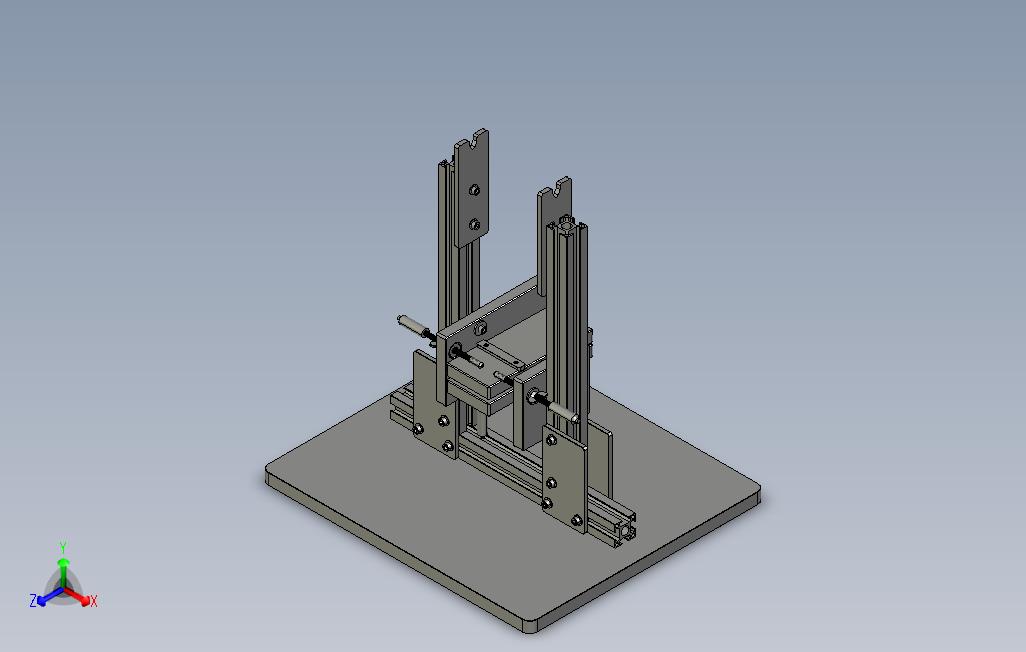自行车整形架顶部总成