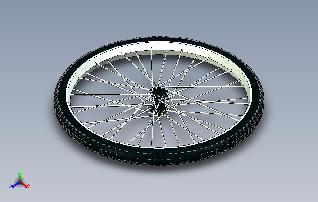 自行车车轮1234