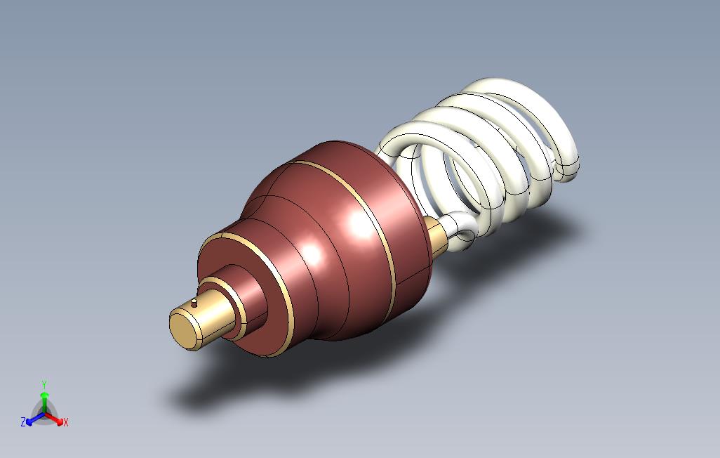螺旋形CFL灯泡