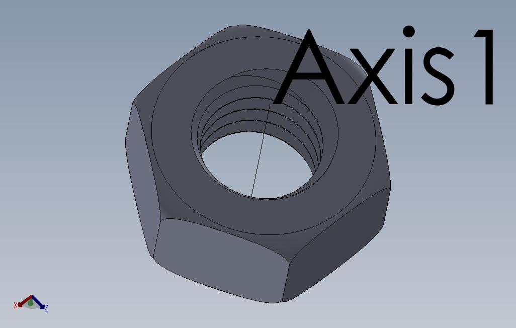 螺母M6X1