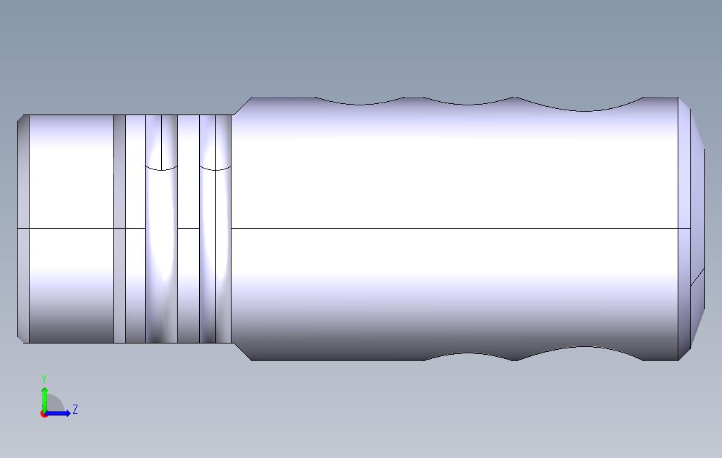 补偿器炮口刹车vz8右_CATIA_模型图纸免费下载 – 懒石网