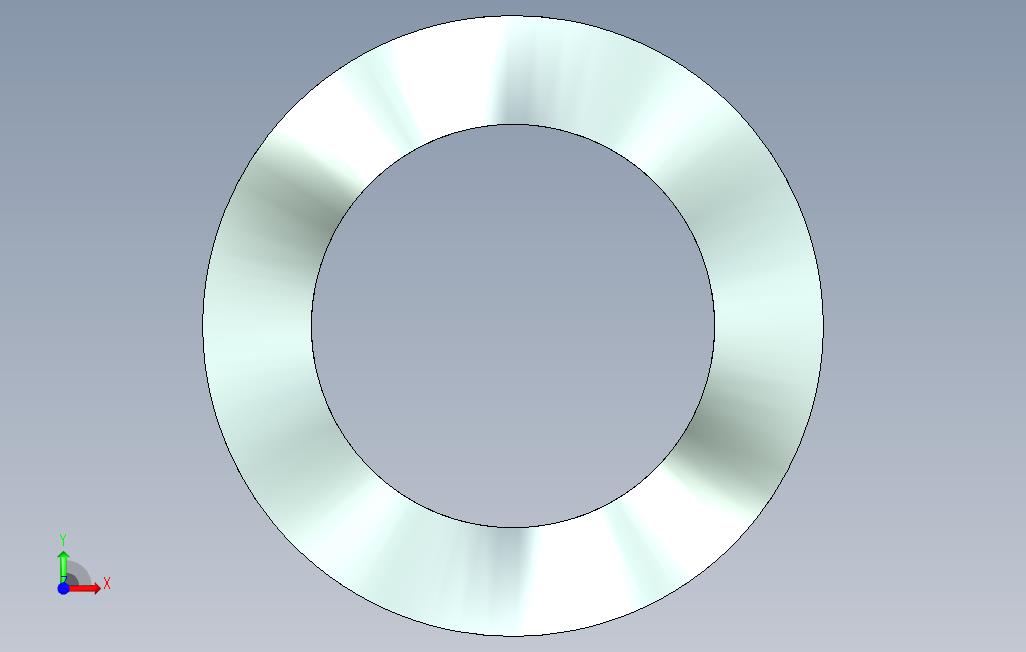 表面都弯曲了 正面视图