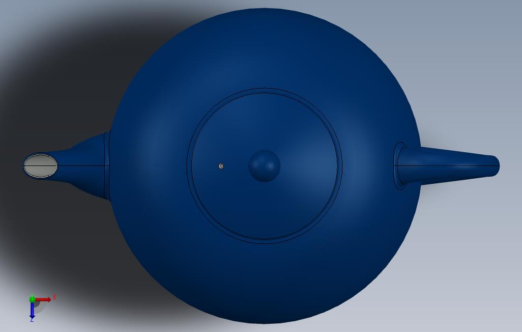 陶瓷茶具茶壶和茶杯_SOLIDWORKS 2013_模型图纸免费下载 – 懒石网