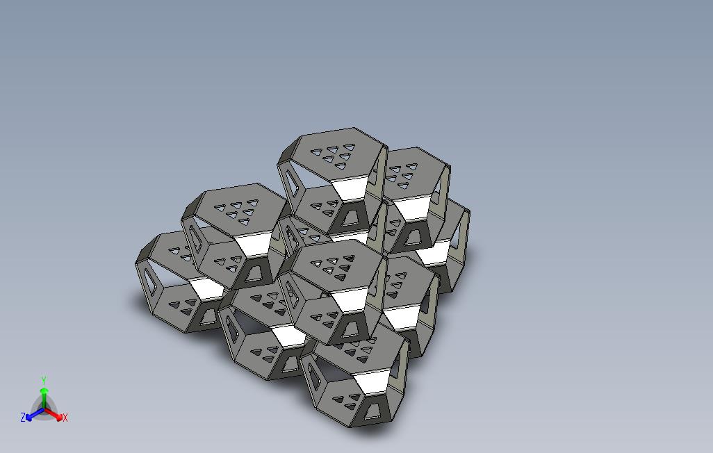 随机三角形钣金