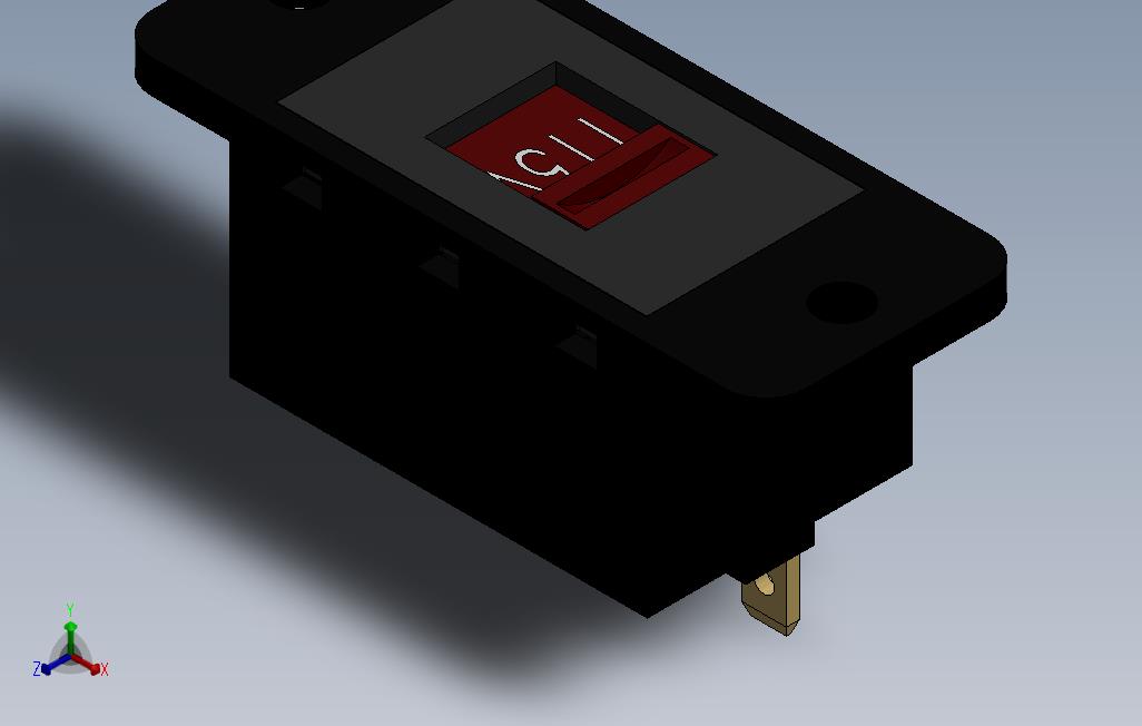 面板安装电压滑动开关
