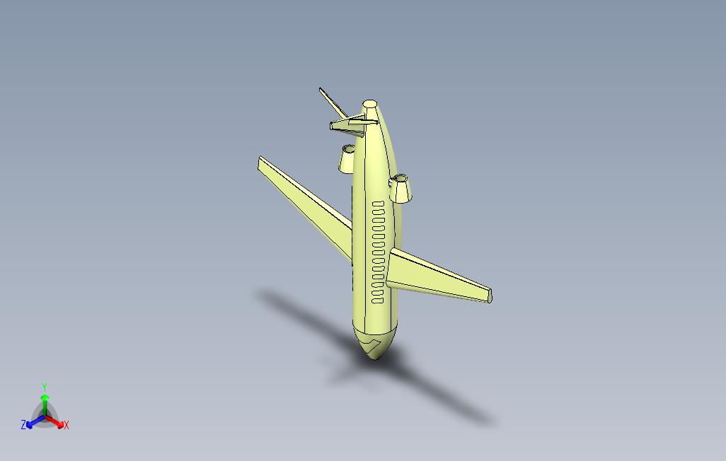 飞机表面模型