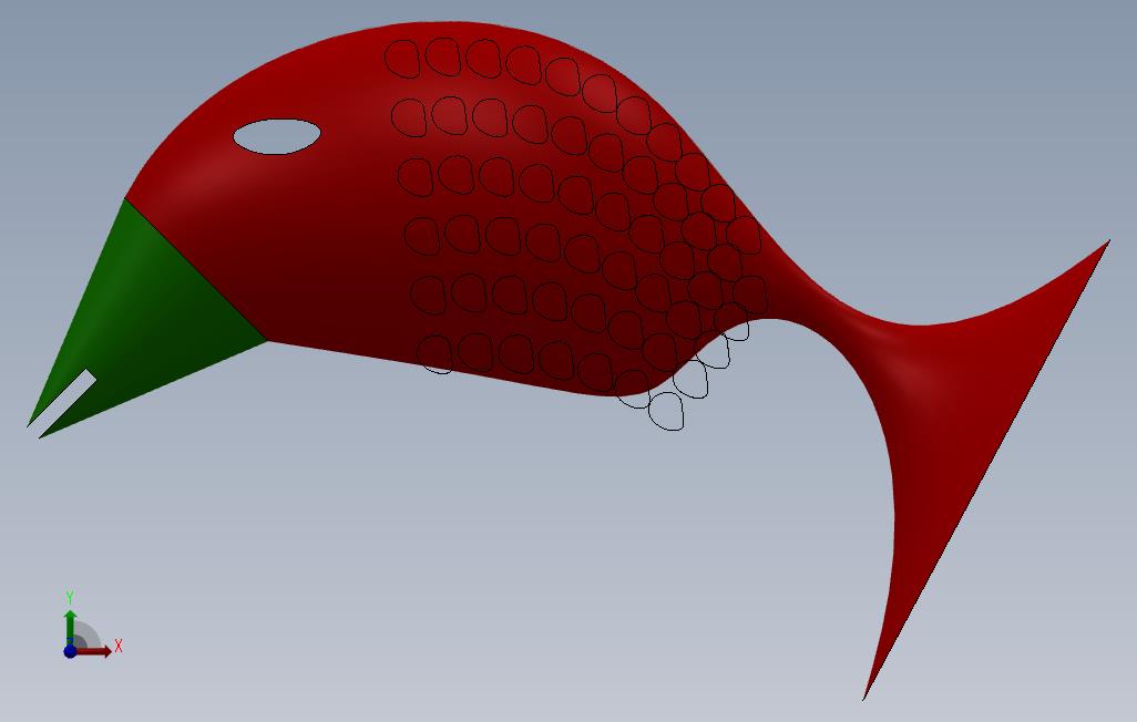 鱼1_SOLIDWORKS 2009_模型图纸免费下载 – 懒石网