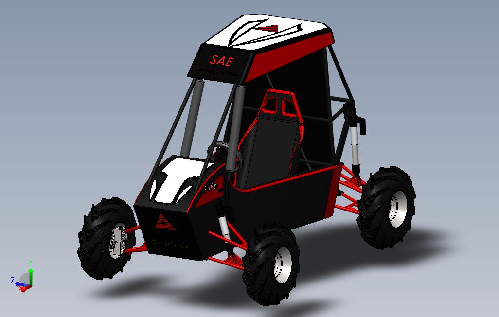 BajaSAEBeazil216卡丁车