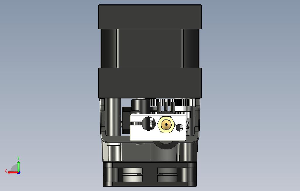 E3DHermesHemeraCAD(V6和Volcano) 背面视图