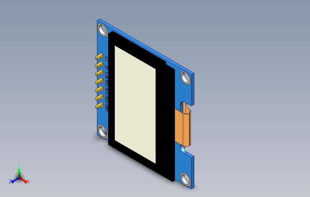 OLED1，3显示屏