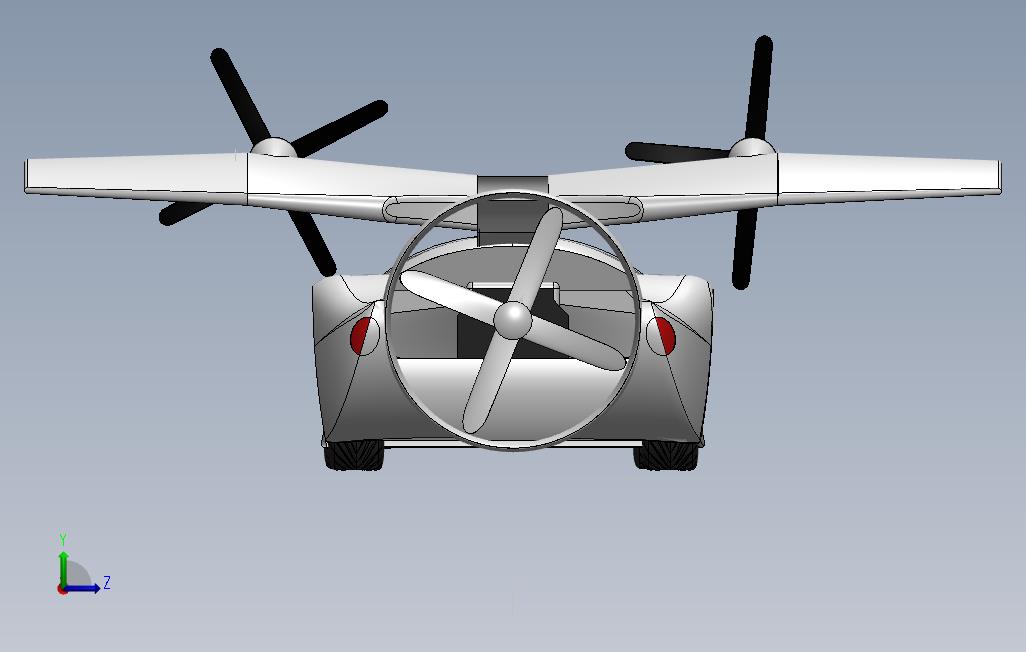 TFX-1飞车 左侧视图