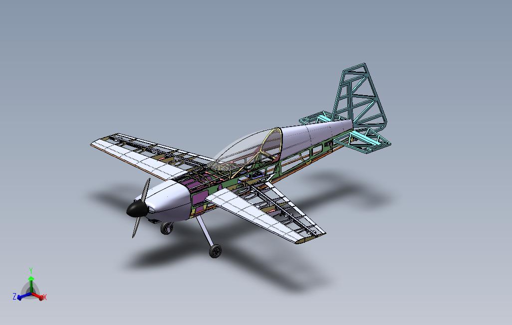 ZivkoEdge542cc.油动力特技模型飞机.