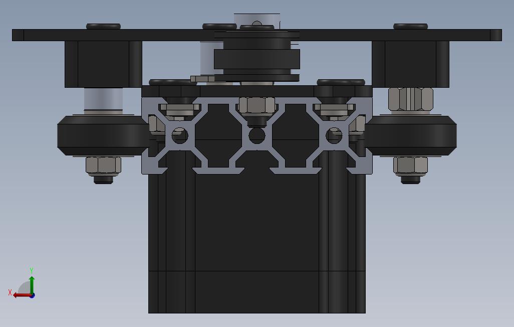 三轴龙门机器人 Solidworks 2014 模型图纸免费下载 懒石网