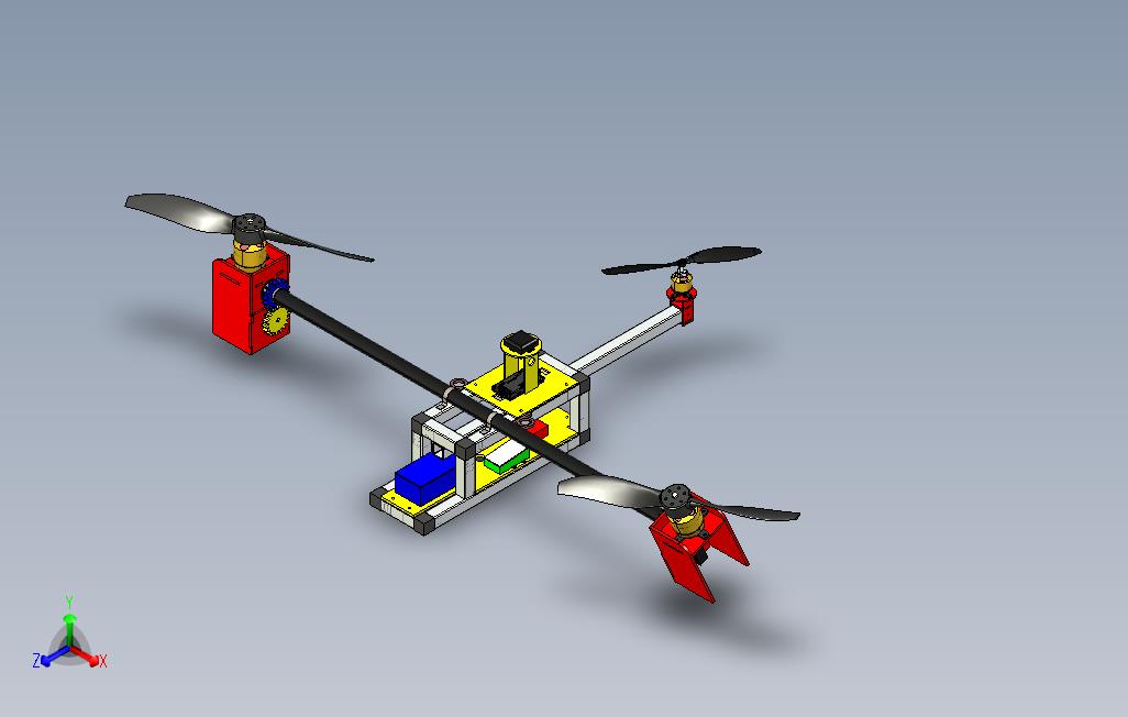 倾斜转子UAV