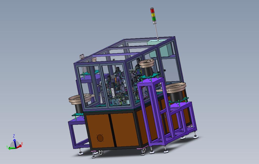 光纤连接器自动组装测试插针自动化设备