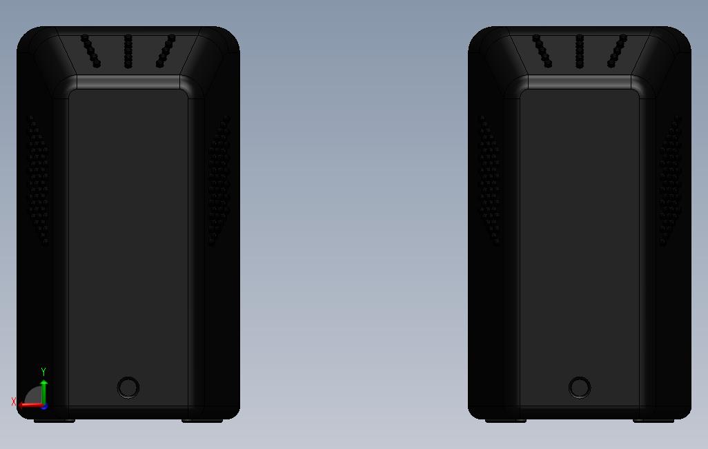 扬声器2 背面视图