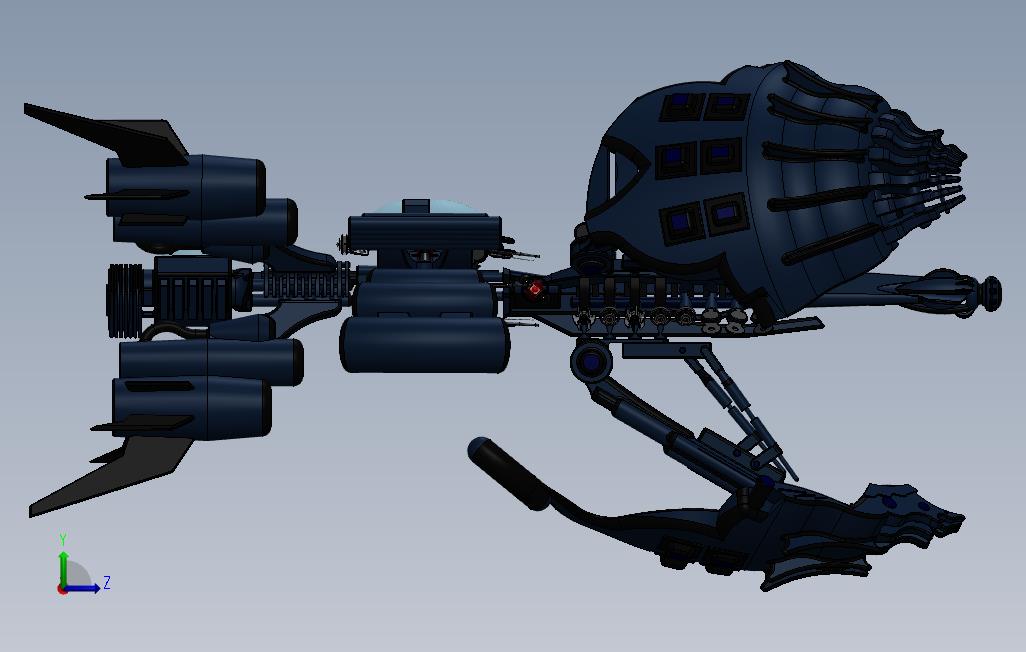模块化航天器_SOLIDWORKS 2014_模型图纸免费下载 – 懒石网
