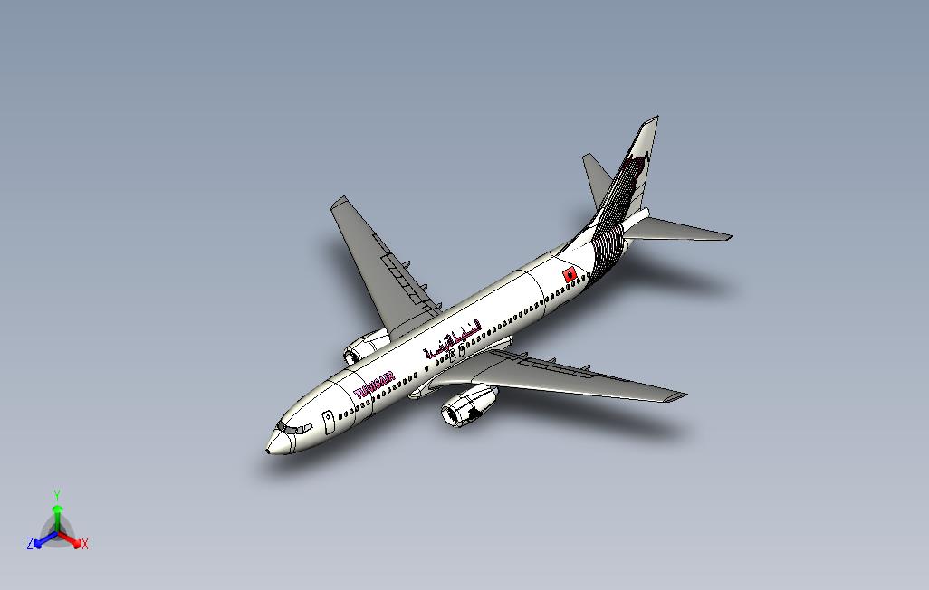 波音7377突尼斯航空