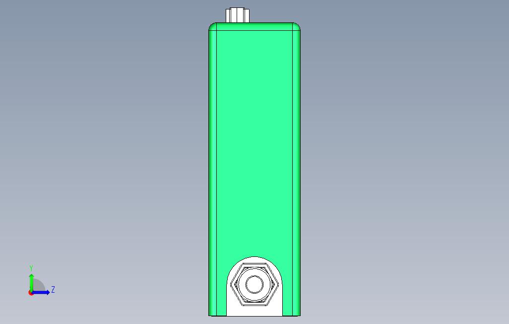 流量计MKS 左侧视图