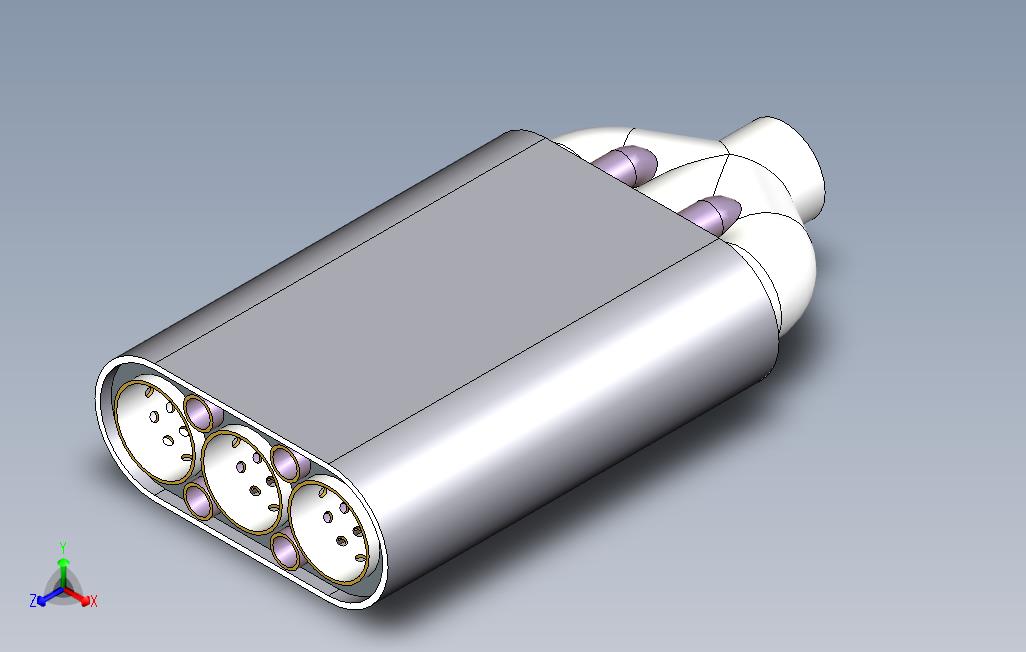 消声器2-C 主视图