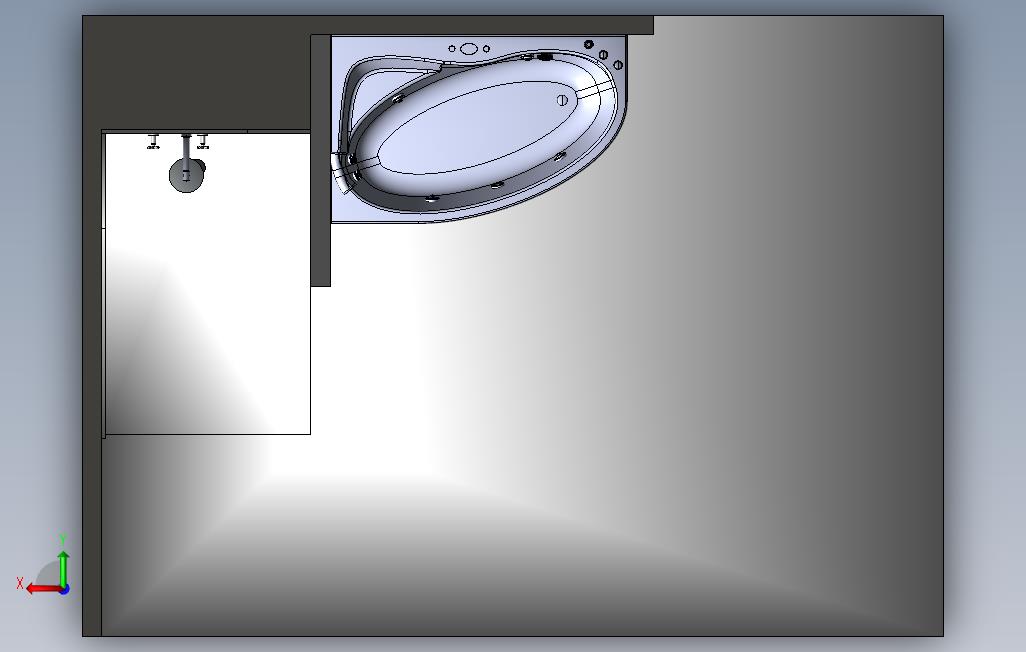 淋浴空间_SOLIDWORKS 2014_模型图纸免费下载 – 懒石网