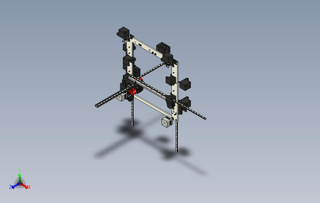 用于CoreXY3D打印机的xy机架