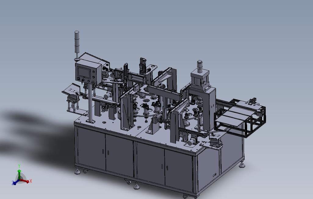自动化汽车油封工件组装机