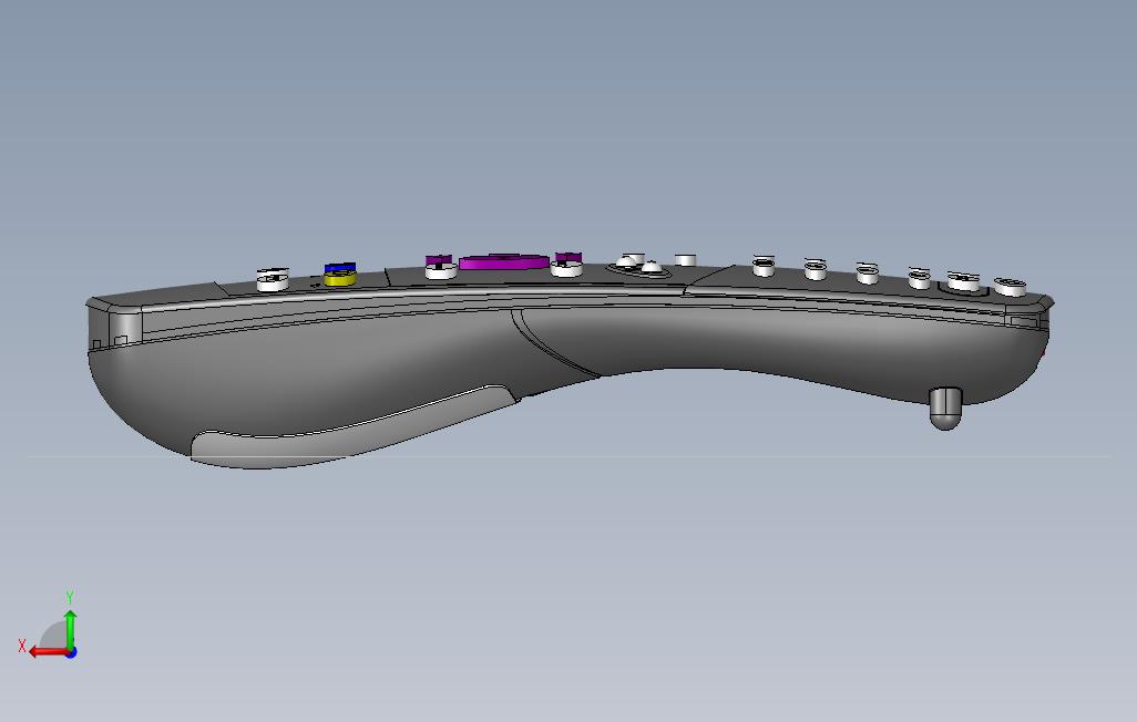 遥控器_SOLIDWORKS 2014_模型图纸免费下载 – 懒石网