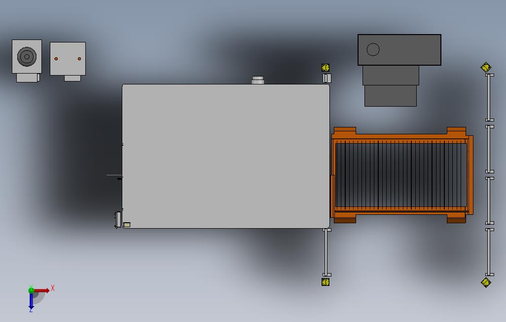 马扎克315OptiPlex光纤激光器 俯视图