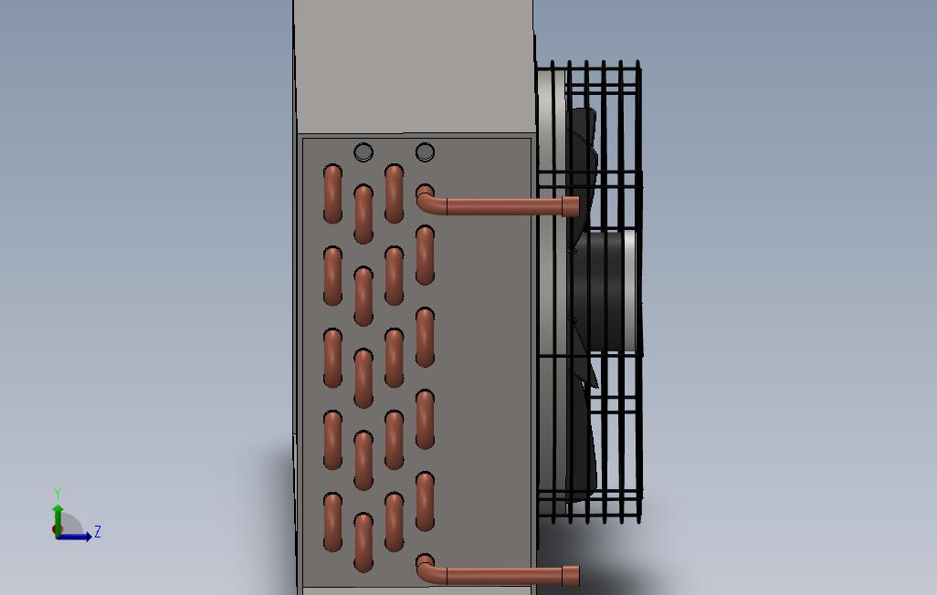 冷凝器_SOLIDWORKS 2017_模型图纸免费下载 – 懒石网