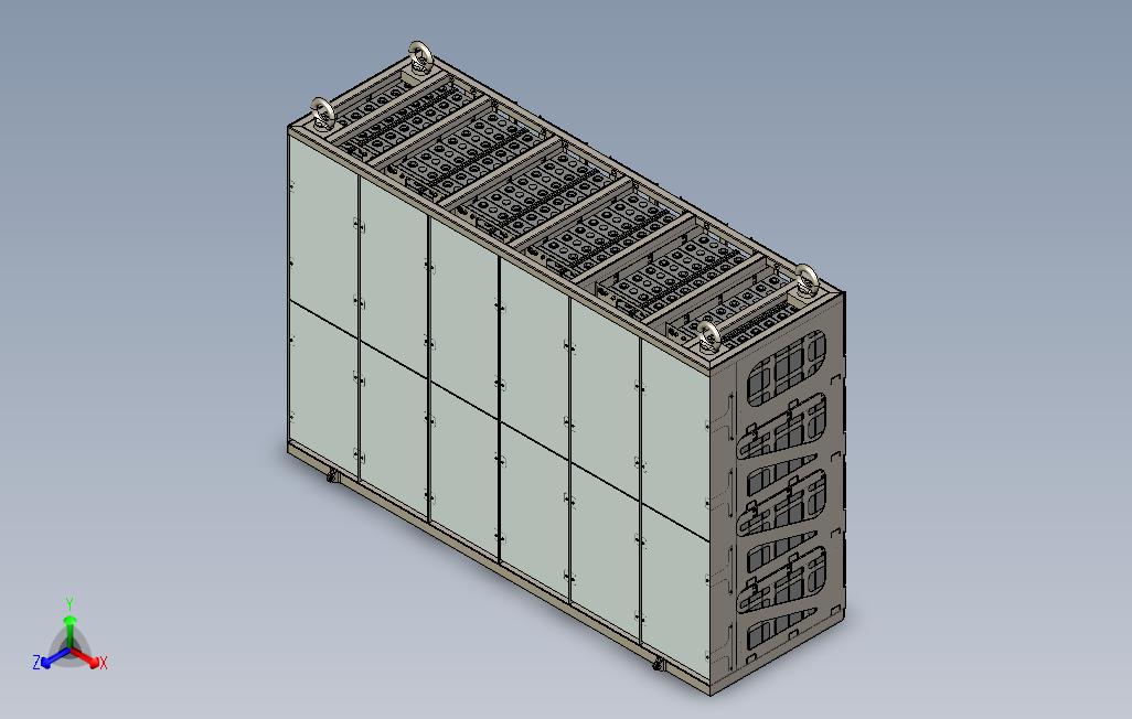 机械设计-电池架