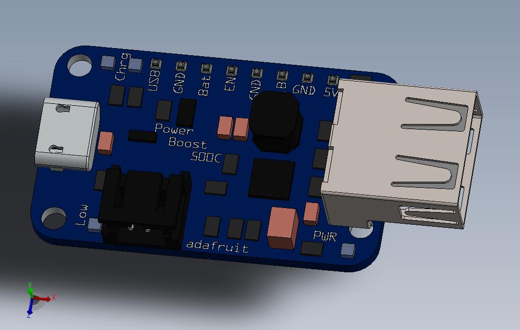 PowerBoost5C-USB端口