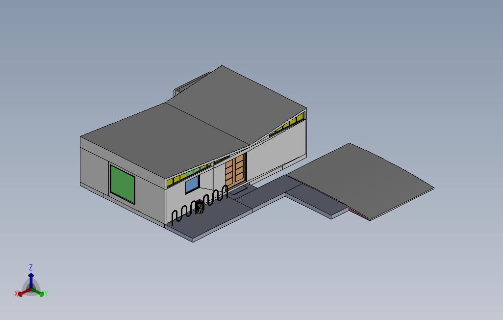 217-218TSA俱乐部国家（修改）小房子模型