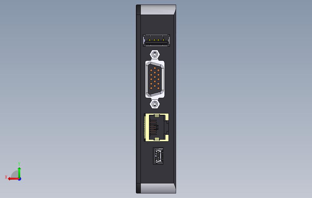 0_eBOX-3350MX 背面视图