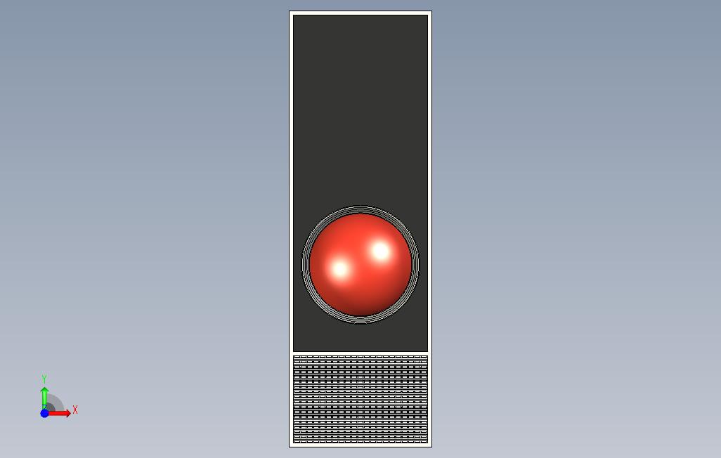 0_HAL9000复制品-电子项目盒包含Fusion360文件基于AmadeusProkopiak的工作 正面视图