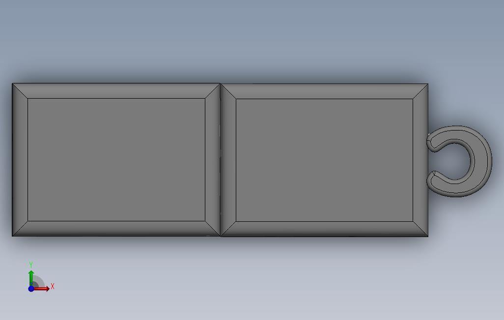 0_医用按摩台简易模型3D图纸Solidworks设计 正面视图